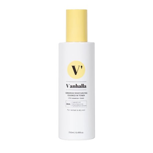 V'anhalla Ceramide Moisturizing Essence in Toner | Made in Korea